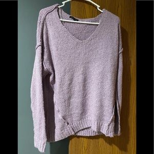 Small lavender boutique sweater